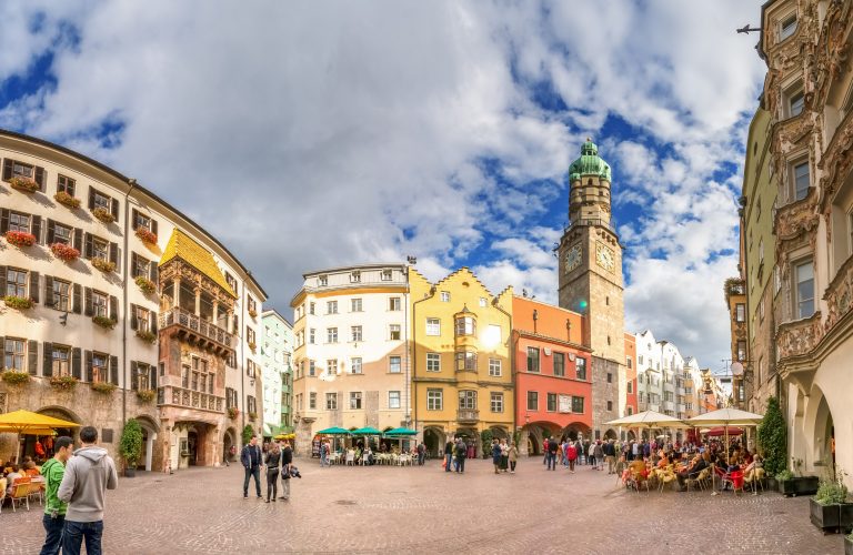 Innsbruck Altstadt Goldenes Dachl, Panorama